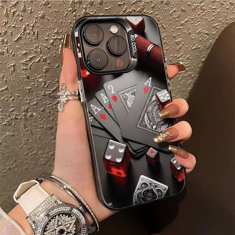 Card Dice 16 Phone Case Creative Card Dice 16 Phone Case Creative